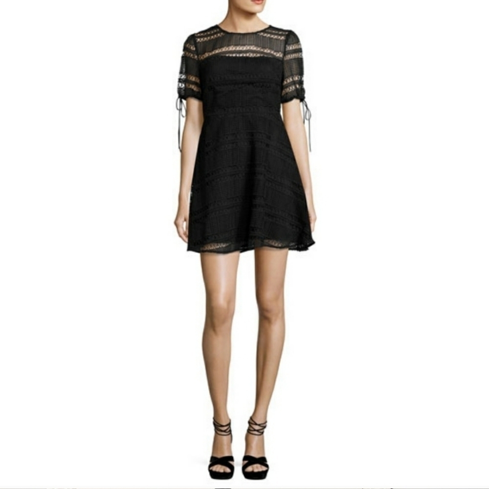 Tularosa Eden Lace Overlay Dress